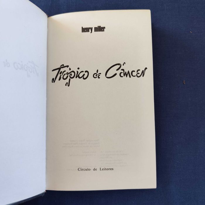 Henry Miller - Trópico de Câncer