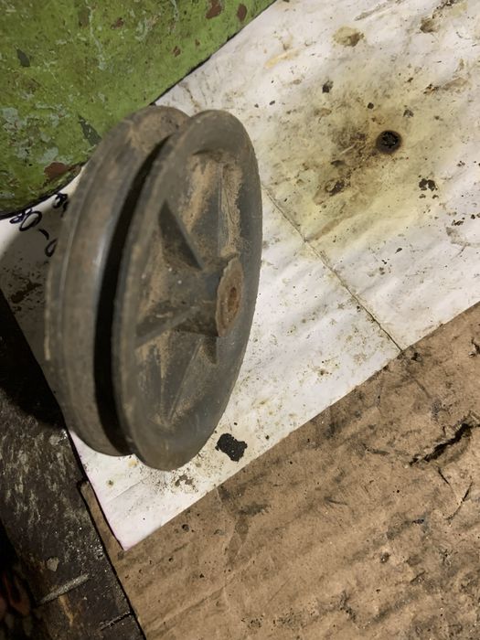 Шків 2-ох ручейний 115мм А. Шків 90мм А одноручейний