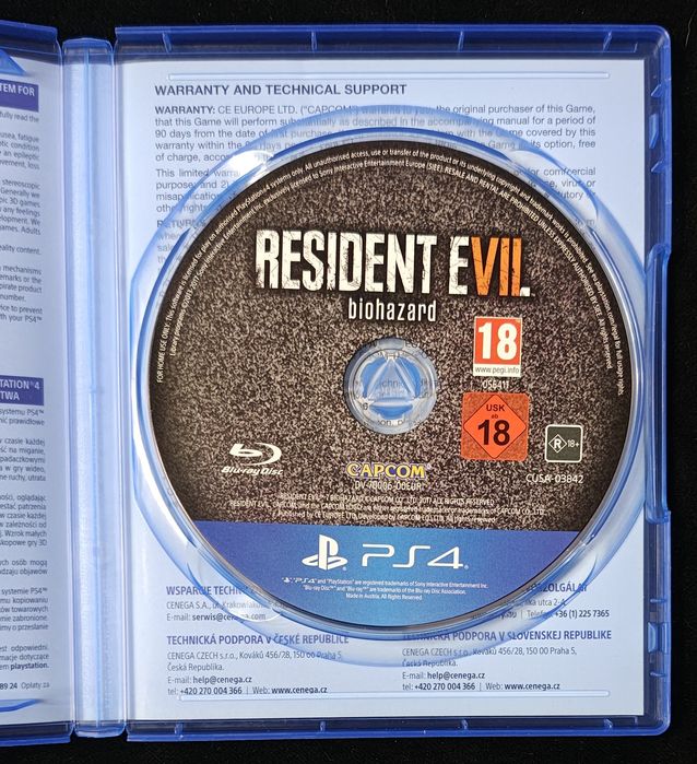 Resident Evil 7 Biohazard PL na PS4 BDB stan +Bezpłatny Update PS5 +VR