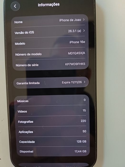 Iphone 16E vendo