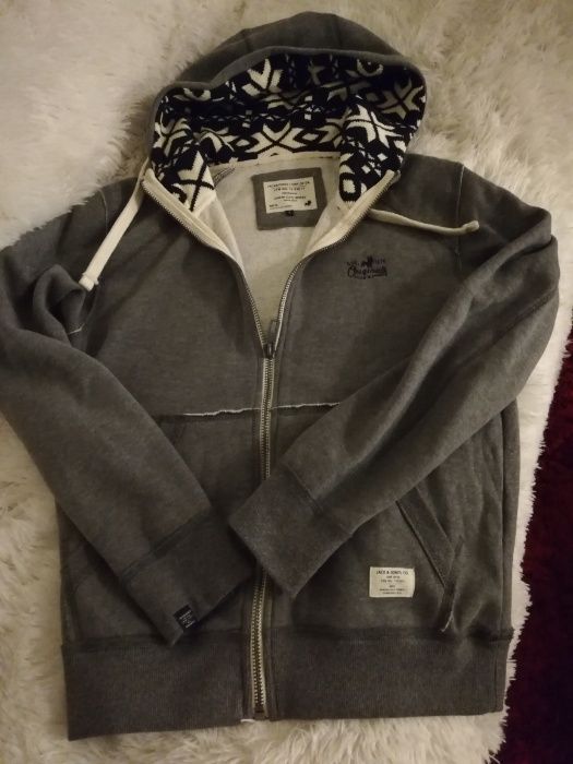 bluza JACK&JONES CO. s m 36 38 bluza z kapturem 36 38 s m