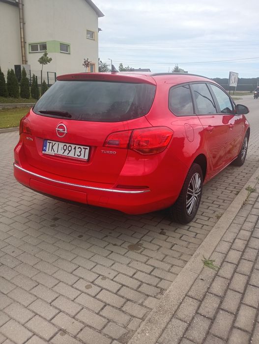 Opel Astra J 1,4 benzyna turbo