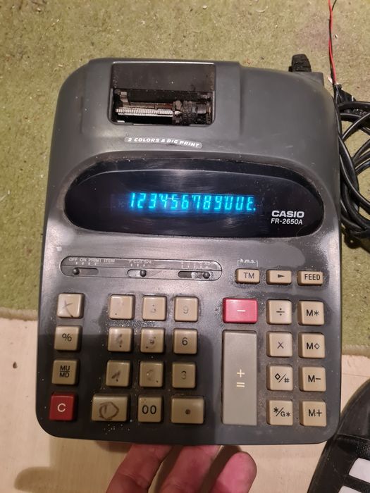 Kalkulator z drukarka Fr 2650 a casio 230v