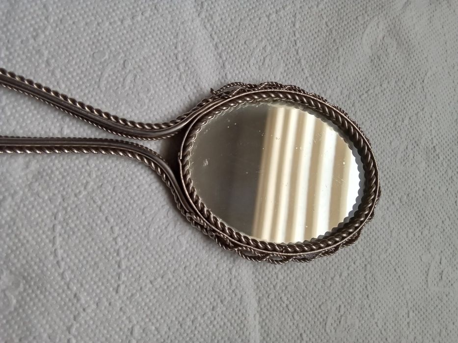 Lusterko podręczne Prl