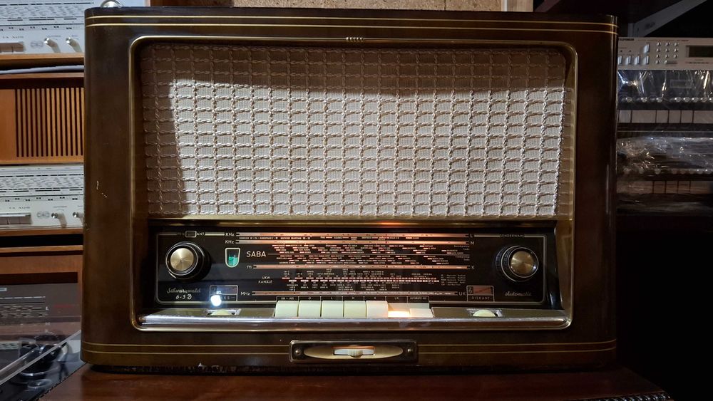 Radio Lampowe Saba Schwarzwald automatic 6 3D