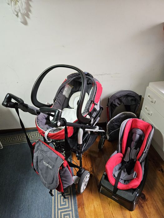 Conjunto carrinho bebé