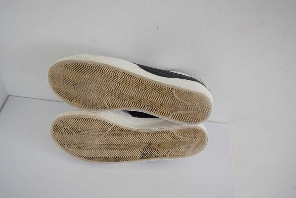 Sneakersy Nike Blazer Low '77 Jumbo męskie buty białe skórzane 45