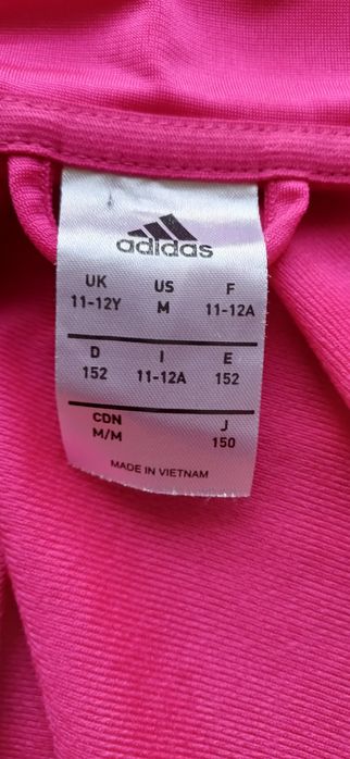 Bluza adidas roz xs