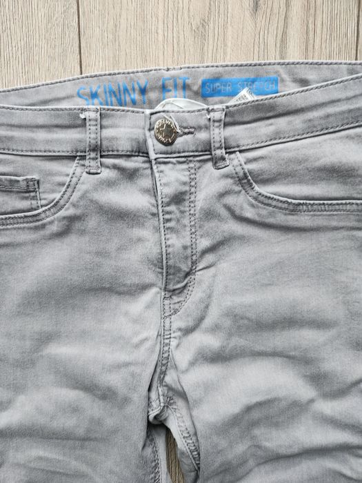 Spodnie jeansy skinny h&m 152