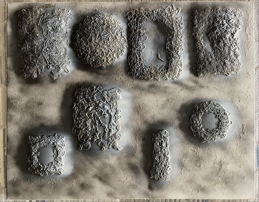 Quadro “Ponto Caramelo” original64738961443459120