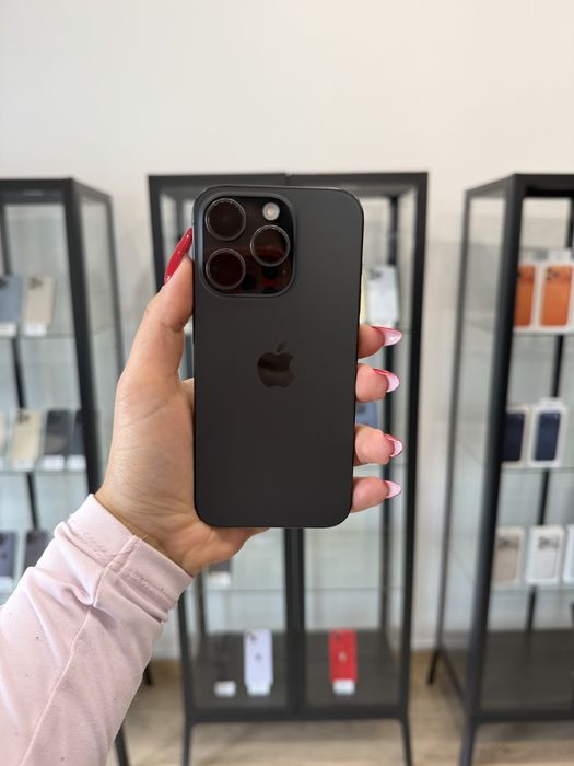 Telefon iPhone 15 PRO 128GB Czarny Apple Gwarancja ITrade