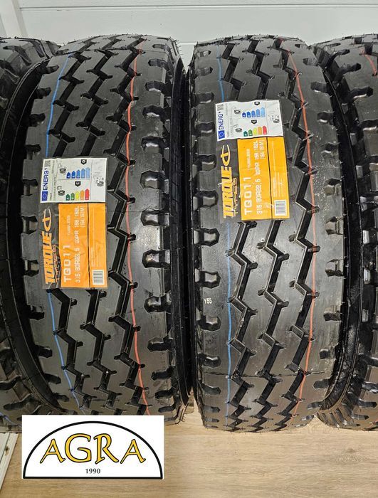 315/80R22.5 [860netto] TORQUE  AGATE  przód prowadząca budowlana nowa