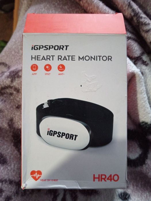 нагрудный монитор сердечного ритма iGPSPORT HR40. для велоспорт