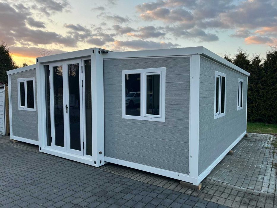 Domek mobilny, letniskowy, całoroczny, rozkładany nie holenderski