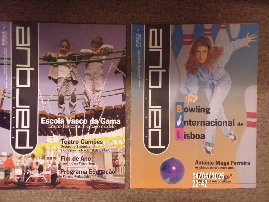 Parque das nações - 11 revistas - 100€