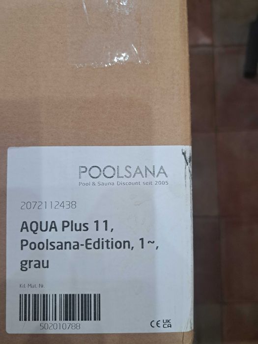 Pompa basenowa AquaPlus 11 POOLSANA edition antracytowa nowa