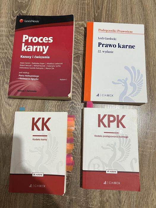 Proces karny kazusy ćwiczenia kodeks karny prawo karne Gardocki