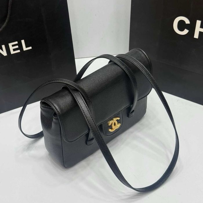 ‼️БЕЗ Передплати Сумочка Chanel 21 см з довгими ручками вся шкіряна і зовні і в середині модель 2026 року!