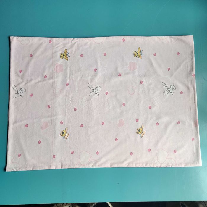 Дитячі бавовняні наволочки з сердечками 50х70 см