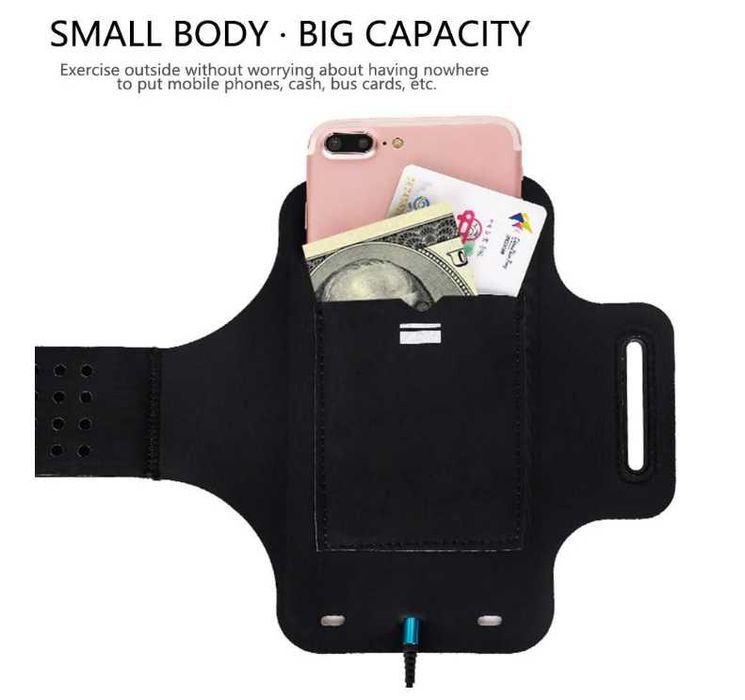 Bolsa Braçadeira Proteção Telemóvel Desporto Corrida (NOVO)