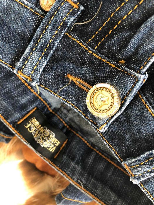 Versace Jeans Couture jeansy damskie spodnie 27