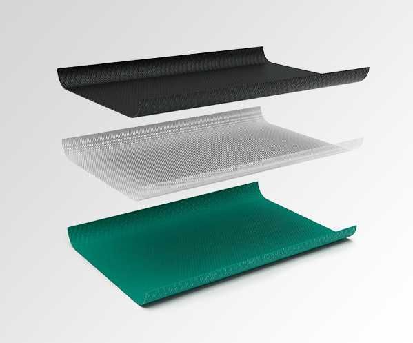 Wąż tłoczny płaski FLAT PVC 75 3" dwuwarstwowy pompy