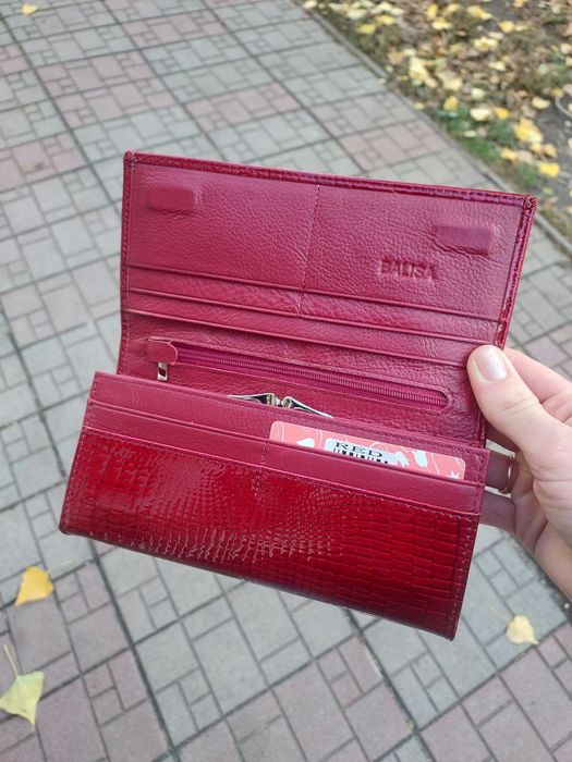 Гаманець жіночий Balisa шкіряний кошелек женский кожаный лаковый лак