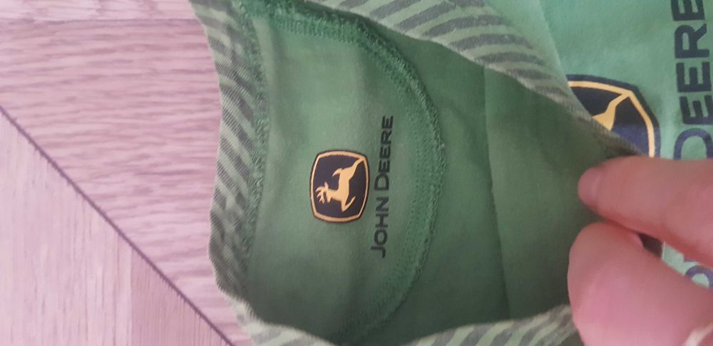 Body dla niemowlaka John deere