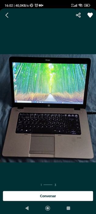 Vendo HP850 G1 core i7  8GB / 256GB SSD com dockstation