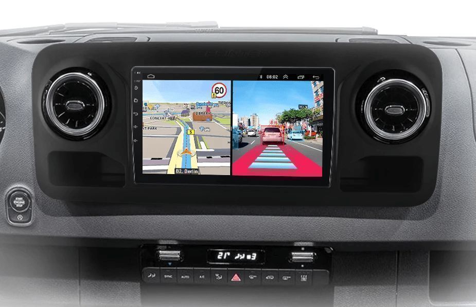 Mercedes Sprinter 2018–2022 – Radio Android 15 10.1" CarPlay Android Auto GPS Nawigacja Stacja Multimedialna WiFi Bluetooth PL 1GB/32GB