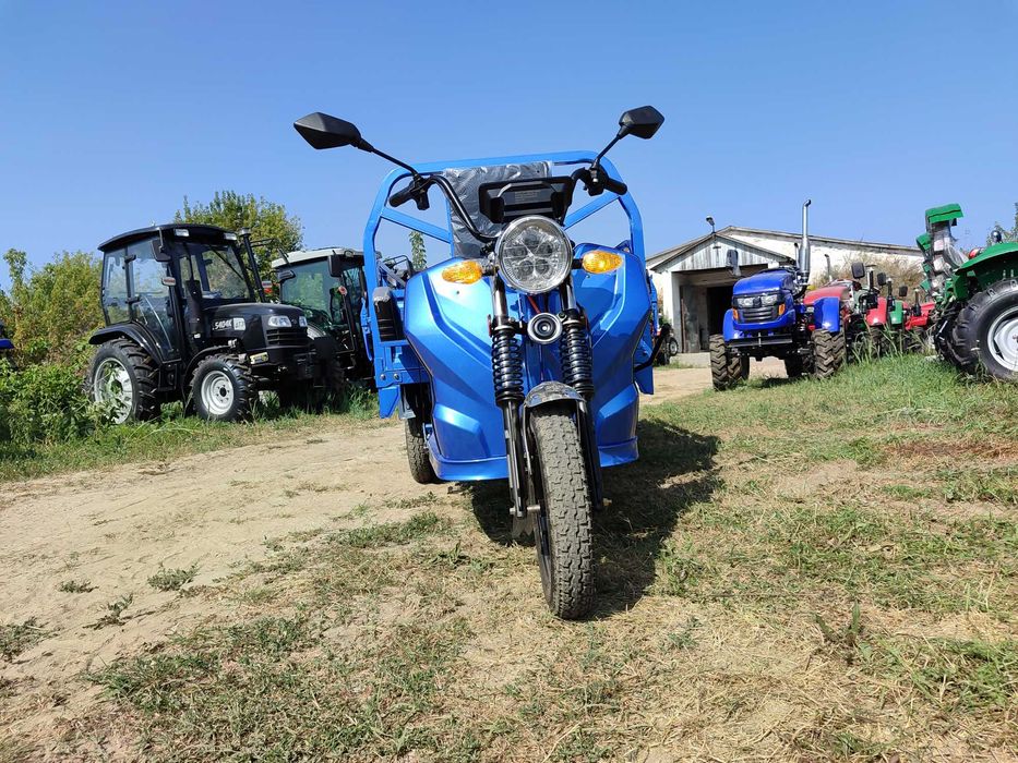 Электро трицикл Дозер 1200 доставка бесплатная