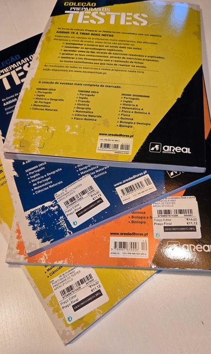 Livros Preparar os Testes 5º Ano