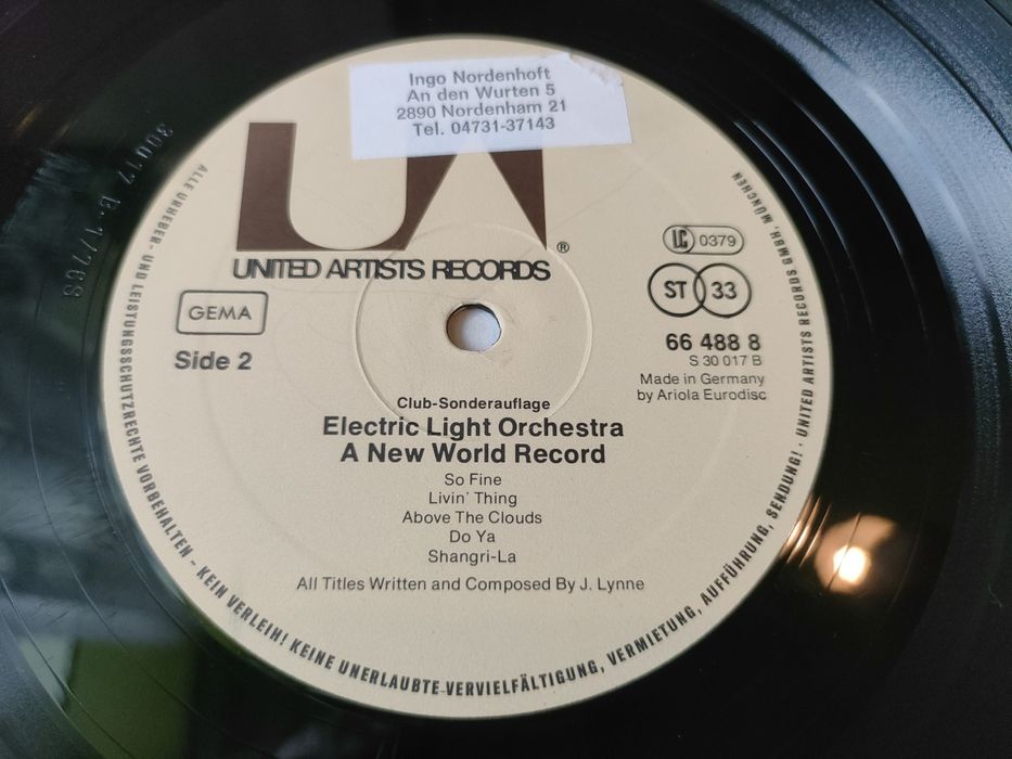 ELO - New Word Record Electric Light Orchestra