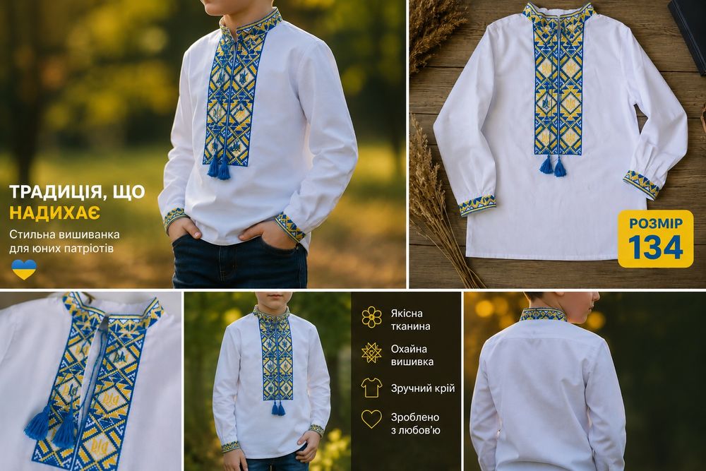 Продам дитячу вишиванку