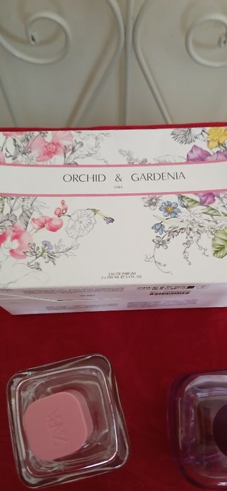 Quatro frascos Zara, com caixa, vazios