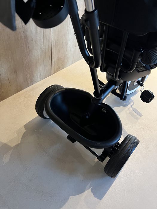 Rowerek Aston trójkolowy spacerówka szary