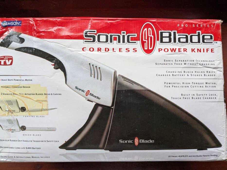 Ніж електричний акамуляторний SonicBlade