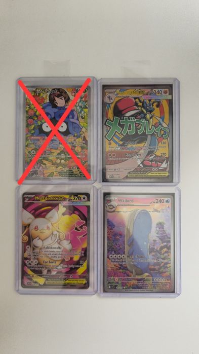 Conjunto de  cartas pokémon