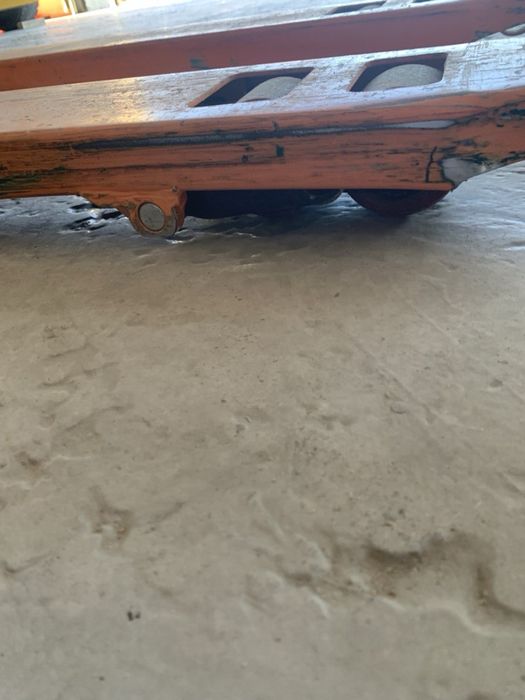 Гідравлічна рокла БУ, рохля, візок б/в тележка/ вила 2000 мм/ 2 т