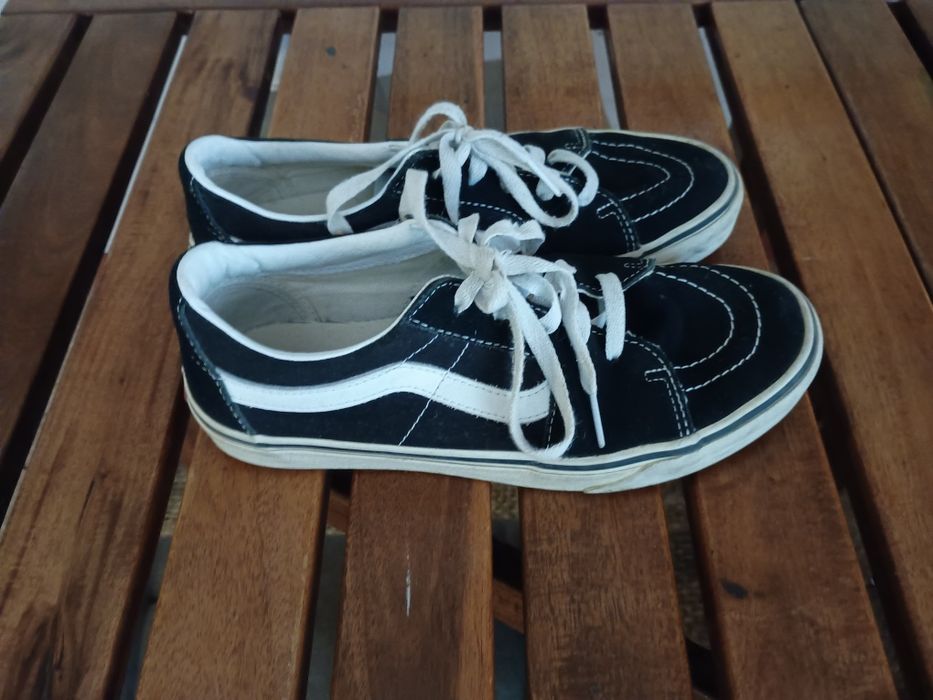 VANS pretos em bom estado  número 40