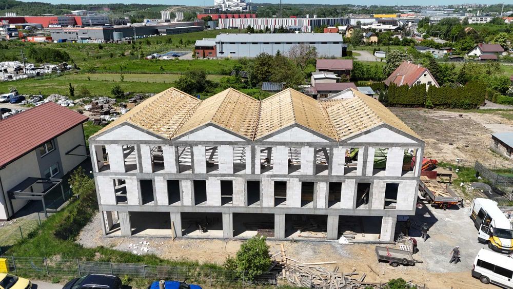 Gotowe wiązary dachowe Produkcja!