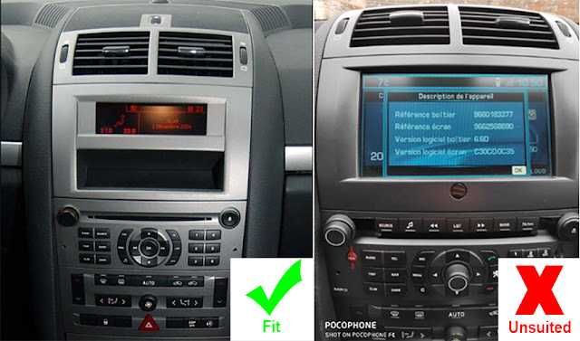 Auto-rádio Android 14 Peugeot 407 de 2004 a 2011
