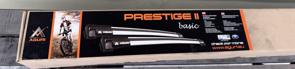Bagażnik dachowy AGURI PRESTIGE II AL S2