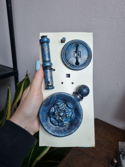 Klamki zestaw klamek komplet dwie oryginalne
