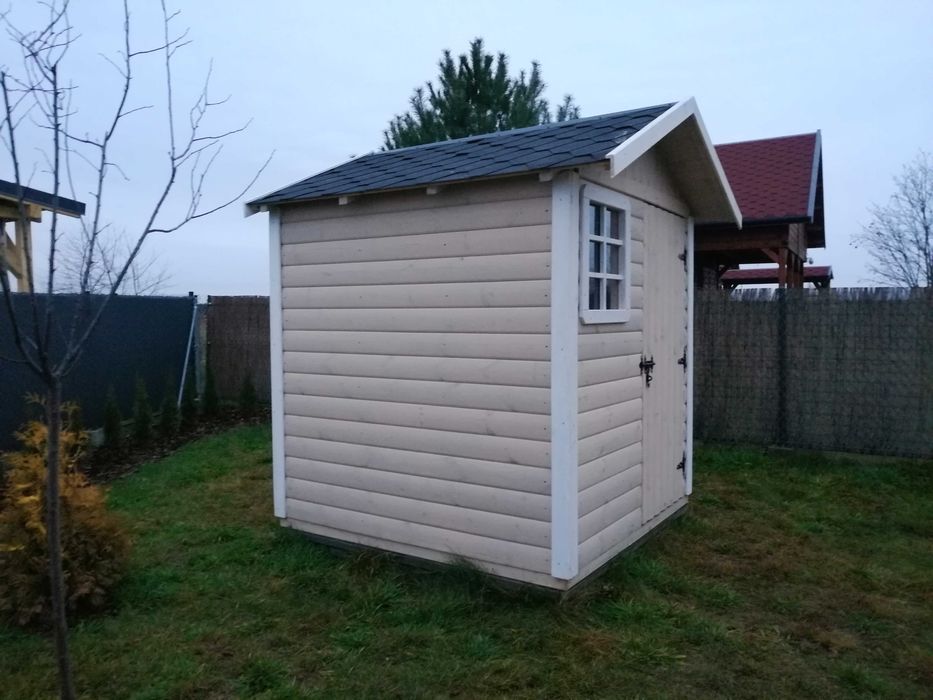 domek narzędziowy, gospodarczy, ogrodowy, narzędziówka, drewniany,