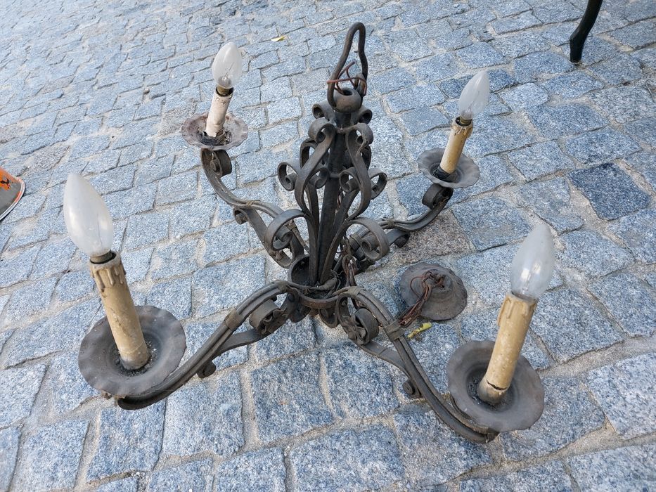 Chapeleiro Bengaleiro antigo com espelho