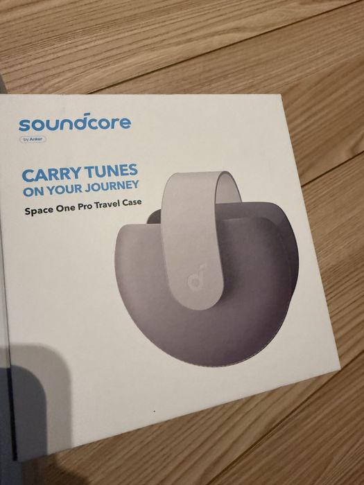 Nowe sluchawki Soundcore space one pro + etui podróżne
