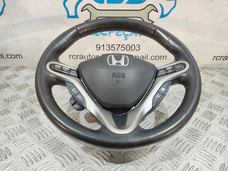 Volante + Airbag Honda Civic VIII 8 MK8 FN FK FK3 Pele