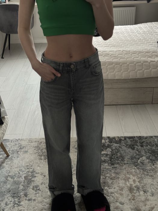 Джинси bershka сірі S, розмір 36