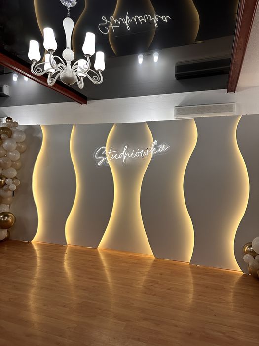 Ścianka Fala ślubna, weselna, eventowa, urodziny